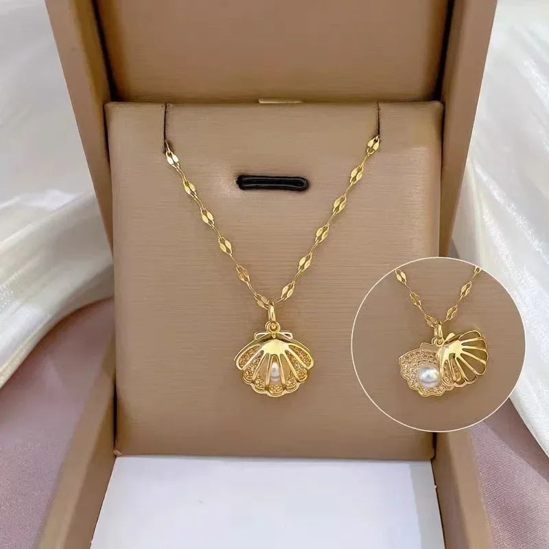 Cascade Teardrop Lariat Necklace