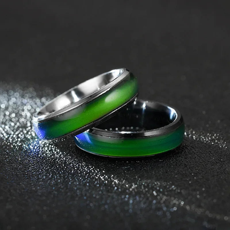 Anillo del humor que cambia de color Aura