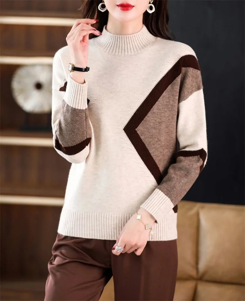 Modern Muse Colour-Block Sweater