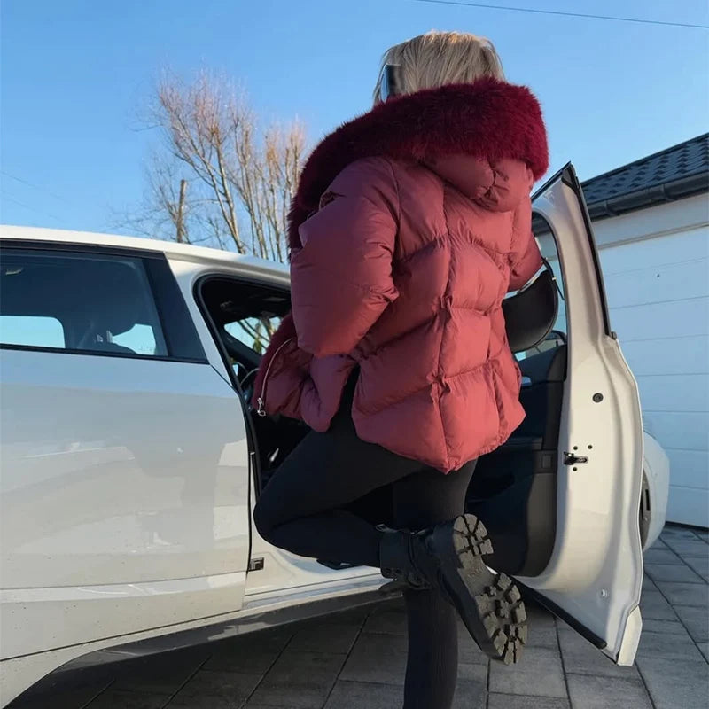 Vixen Faux-Fur Puffer Jacket