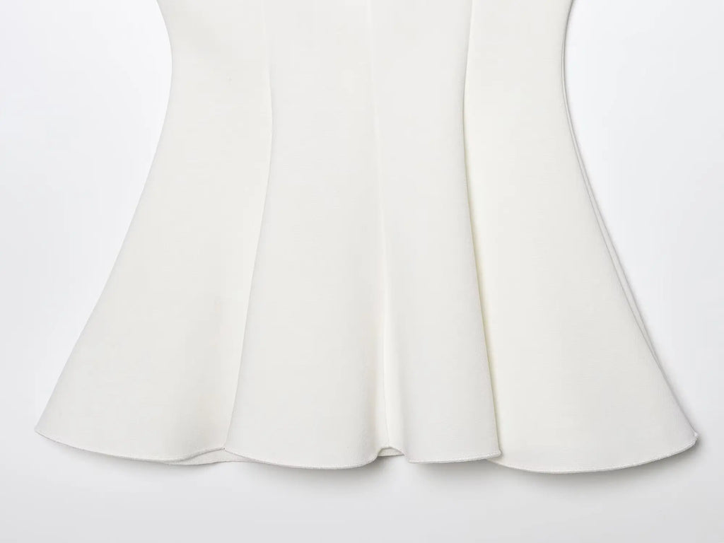 Perfect Match Peplum Top & Flared Trouser Set