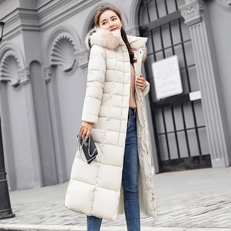 Glacier Long Quilted Coat