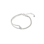 Interlace Geometric Bead Bracelet