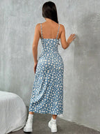 Walk This Way Slit Midi Dress