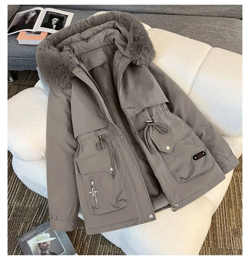 Avalanche Plush-Trim Parka