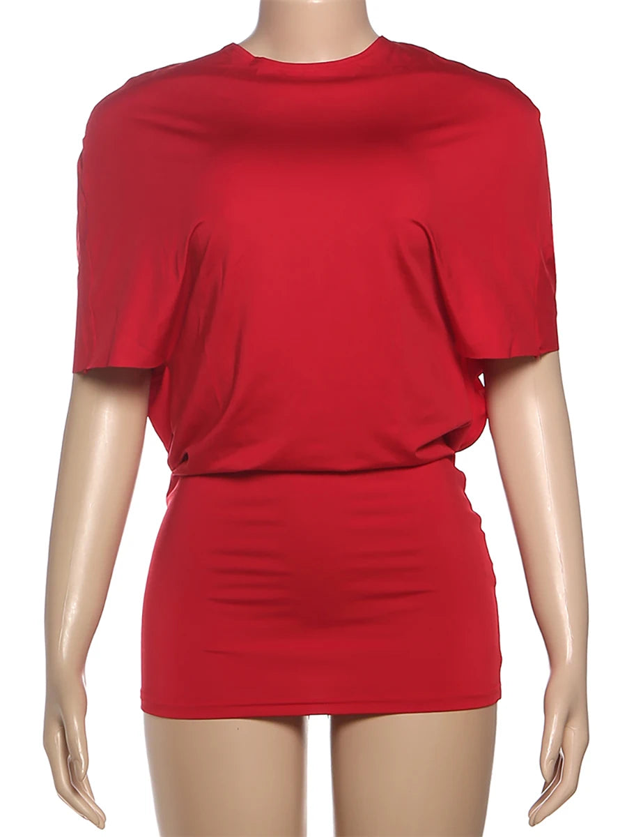 Vestido corto con espalda abierta Atrápame
