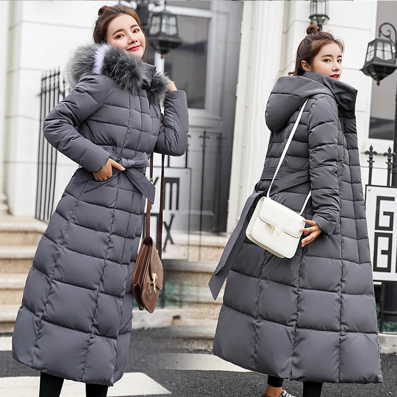 Glacier Long Quilted Coat