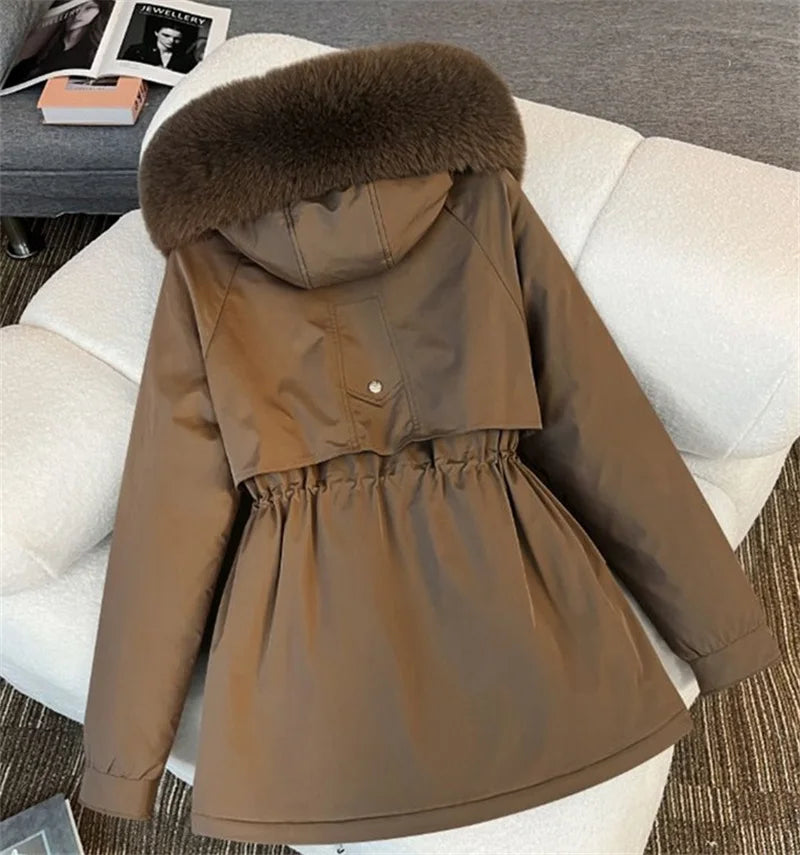 Avalanche Plush-Trim Parka