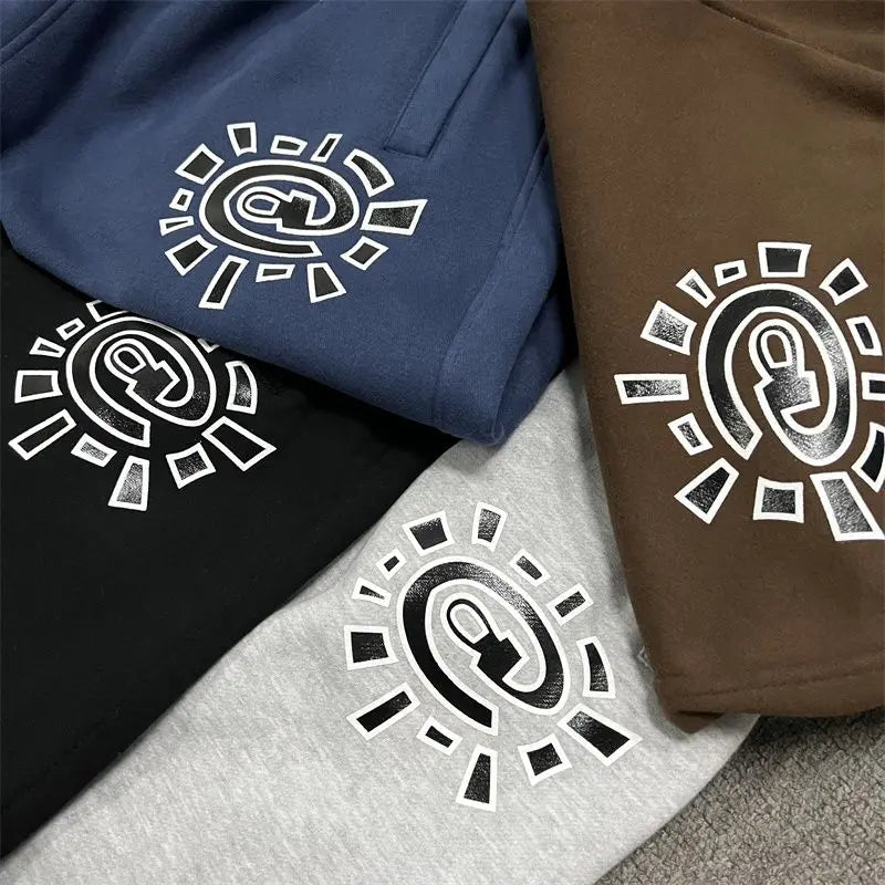 Hypnotic Spiral Fleece Joggers
