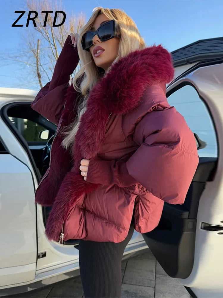 Vixen Faux-Fur Puffer Jacket
