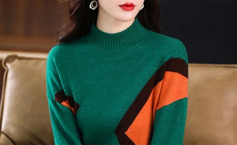 Modern Muse Colour-Block Sweater