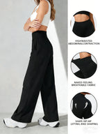 Pantalón ancho con pinzas Poder