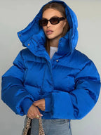 Icon Cropped Puffer Jacket