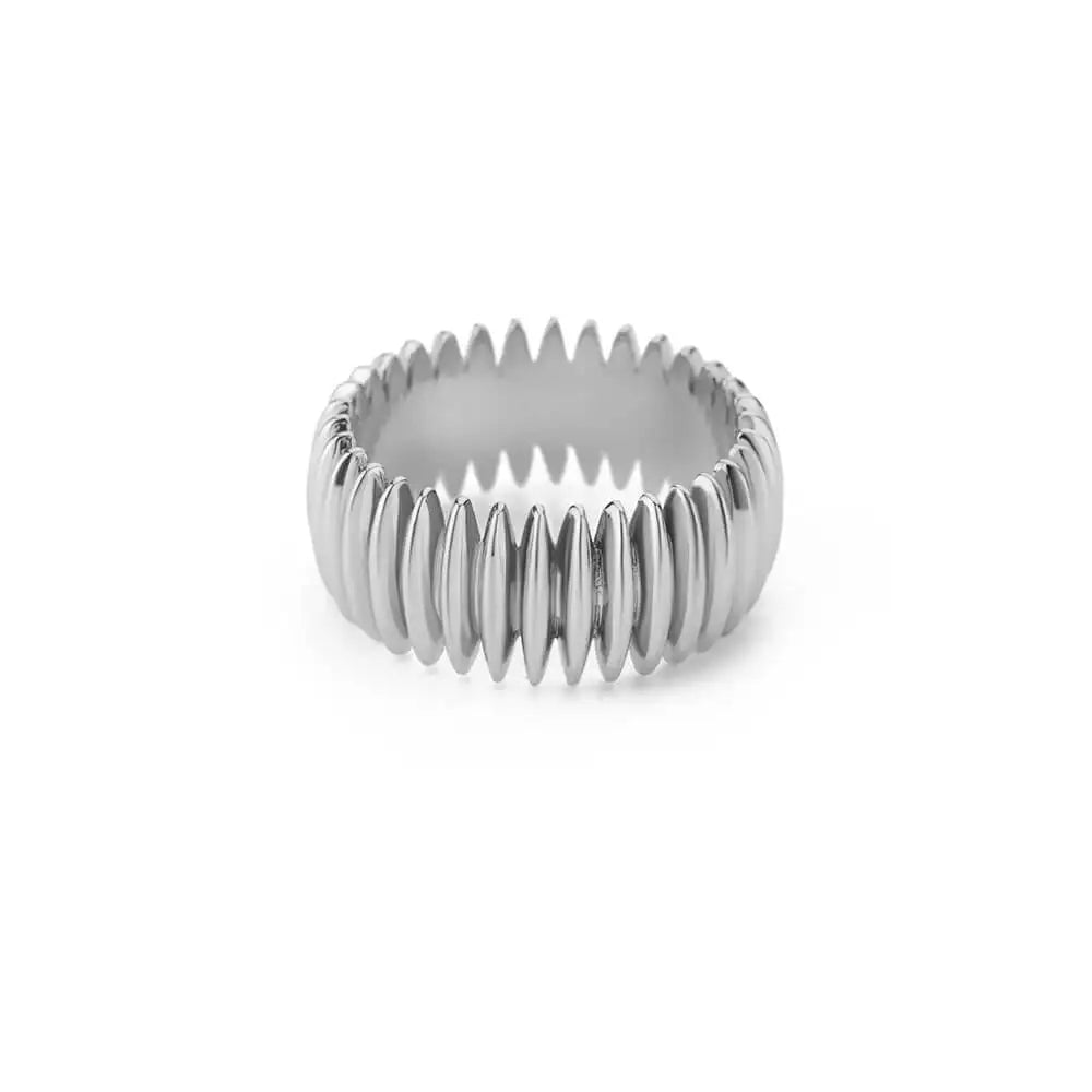 Solstice Sculpted Ridge Ring