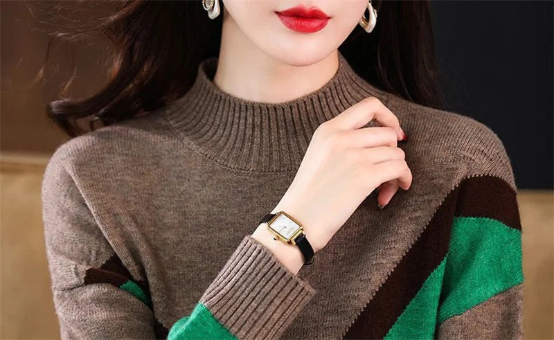 Modern Muse Colour-Block Sweater