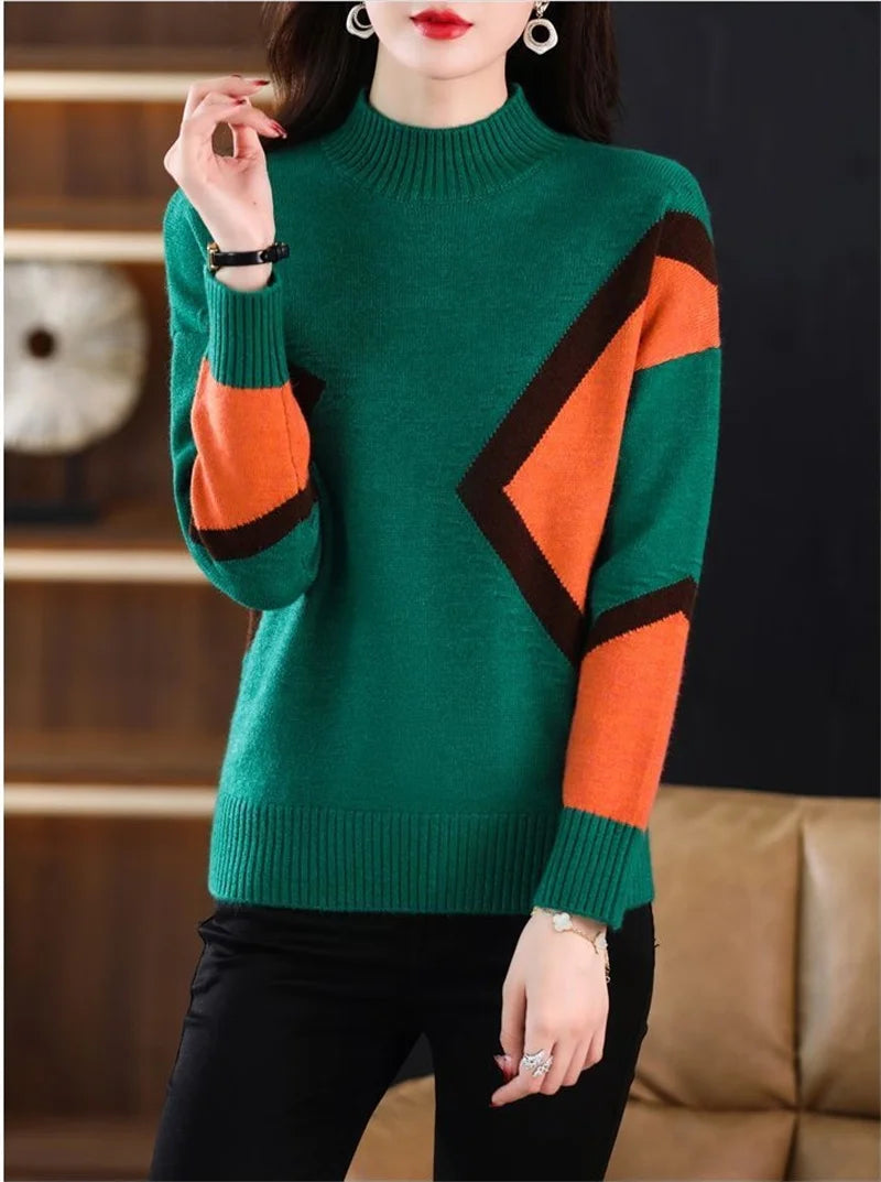 Modern Muse Colour-Block Sweater