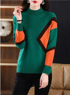 Modern Muse Colour-Block Sweater