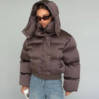 Maverick Detachable-Hood Puffer
