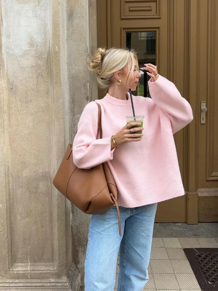 Cloud Nine Relaxed Knit Sweater