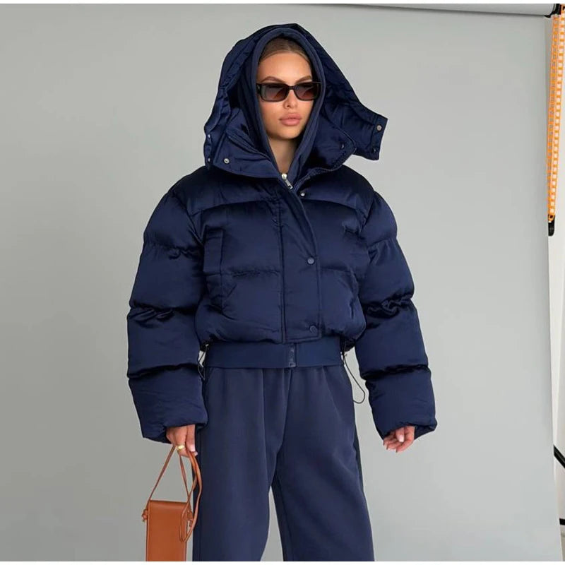 Maverick Detachable-Hood Puffer