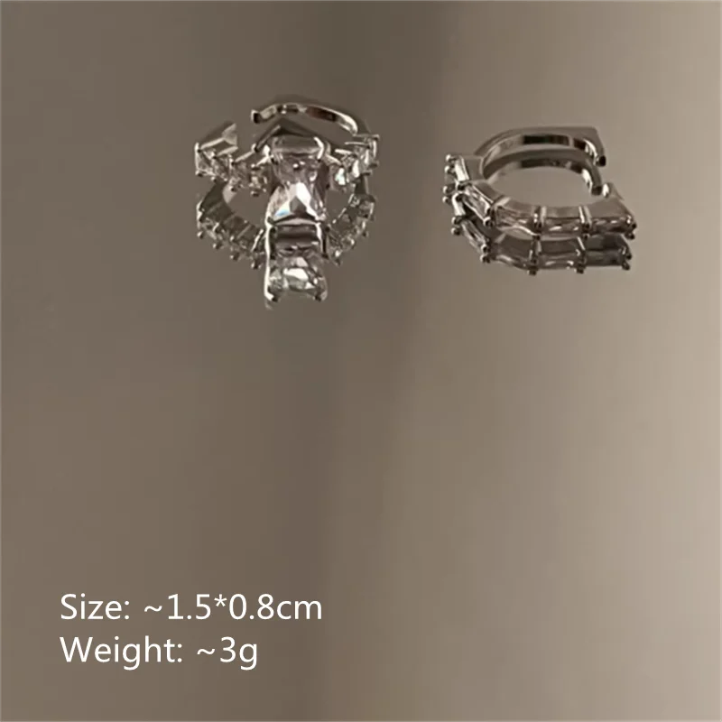 Starlight Baguette Crystal Ear Cuff