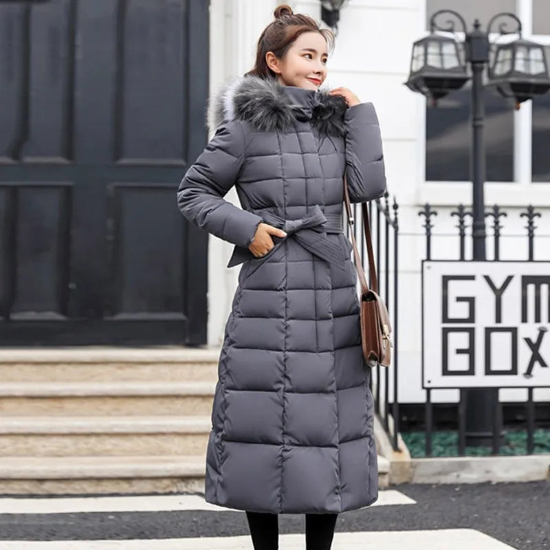 Glacier Long Quilted Coat
