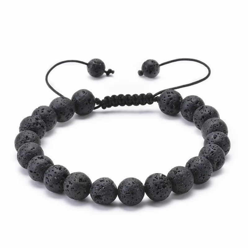 Ember Tiger's Eye Beaded Bracelet