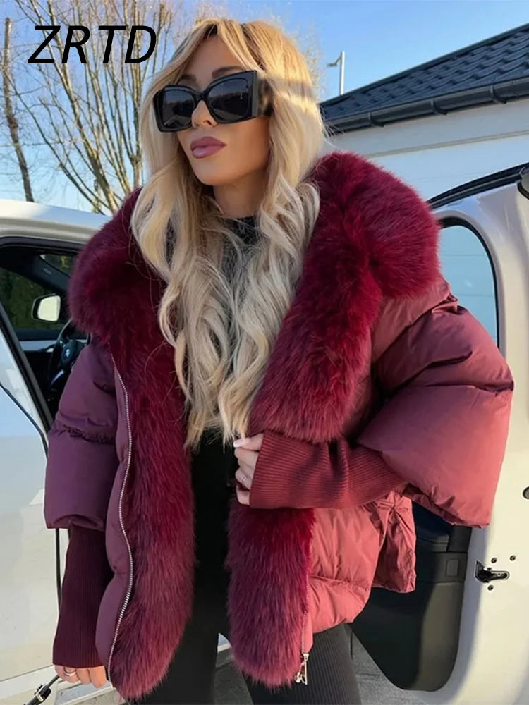 Vixen Faux-Fur Puffer Jacket