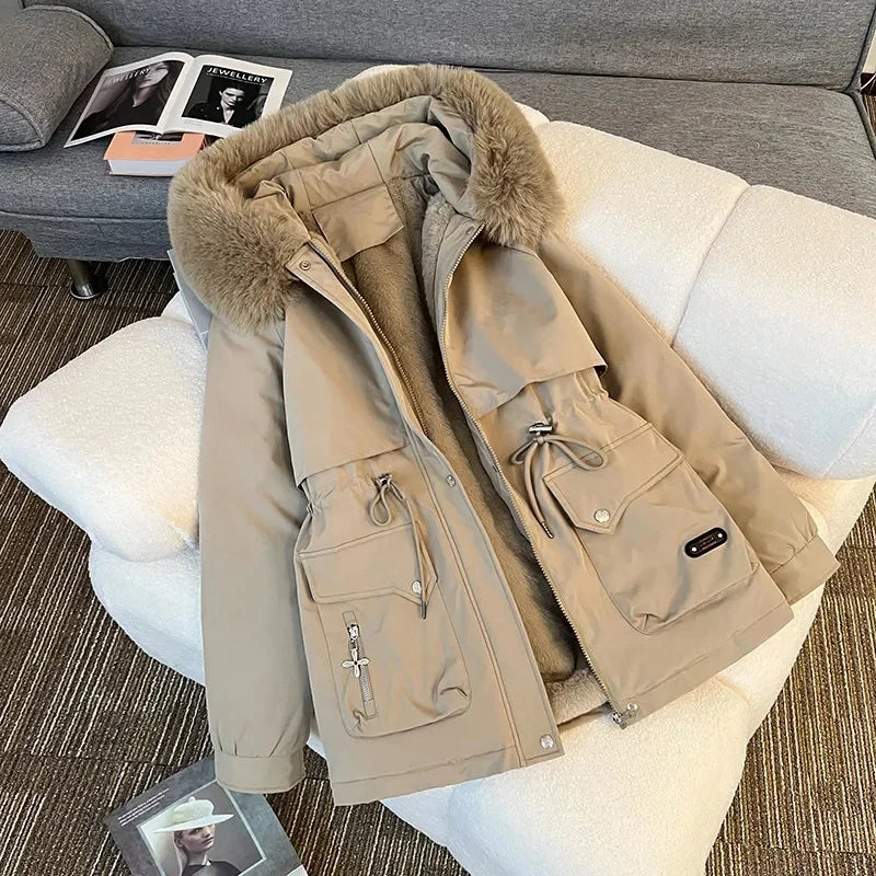 Avalanche Plush-Trim Parka
