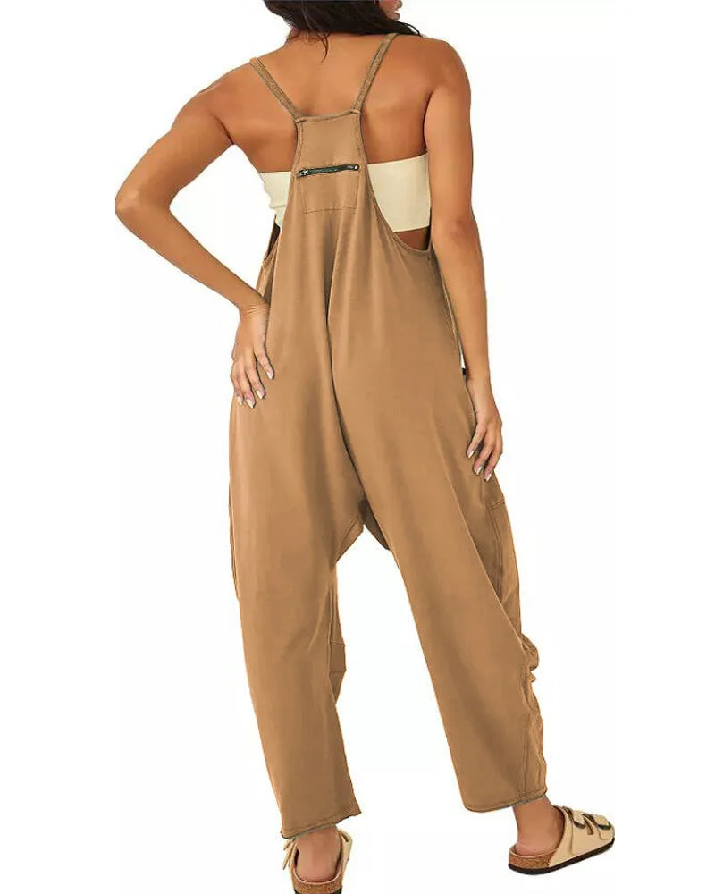 Free Spirit Relaxed Pocket Jumpsuit