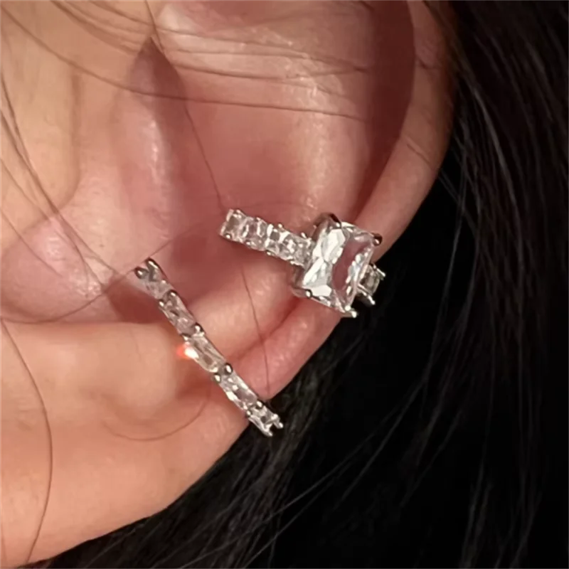 Starlight Baguette Crystal Ear Cuff