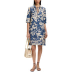 Pillow Talk Floral Tie-Neck Dress