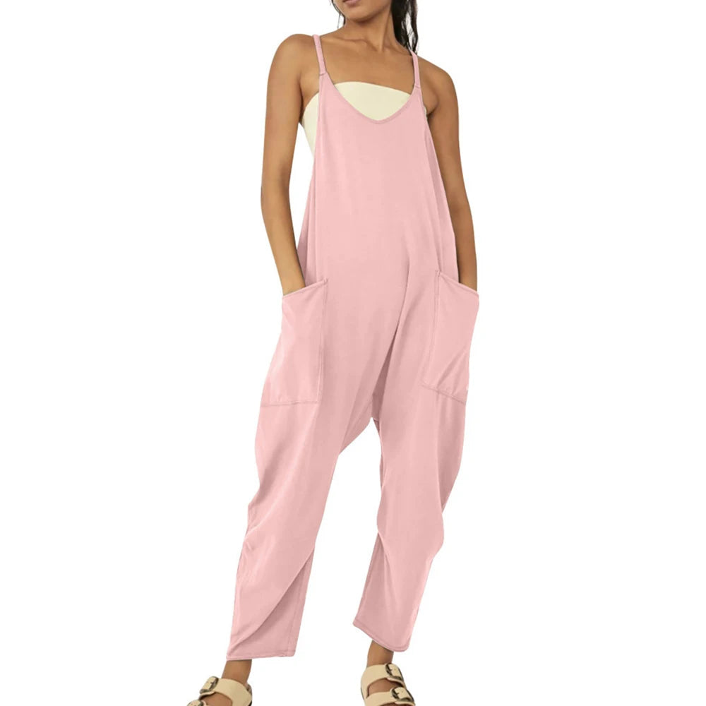 Free Spirit Relaxed Pocket Jumpsuit