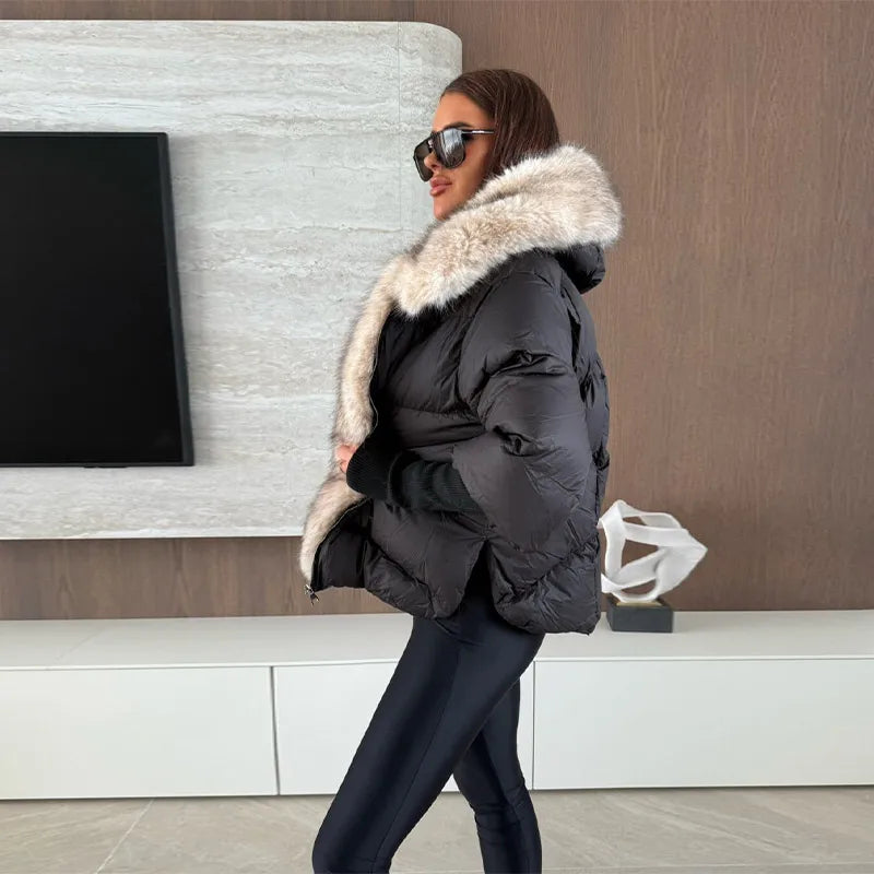 Vixen Faux-Fur Puffer Jacket