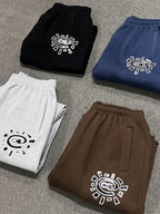Hypnotic Spiral Fleece Joggers