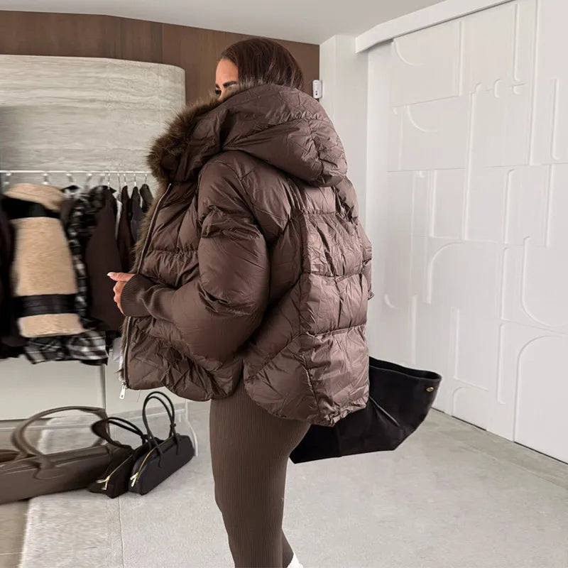 Vixen Faux-Fur Puffer Jacket