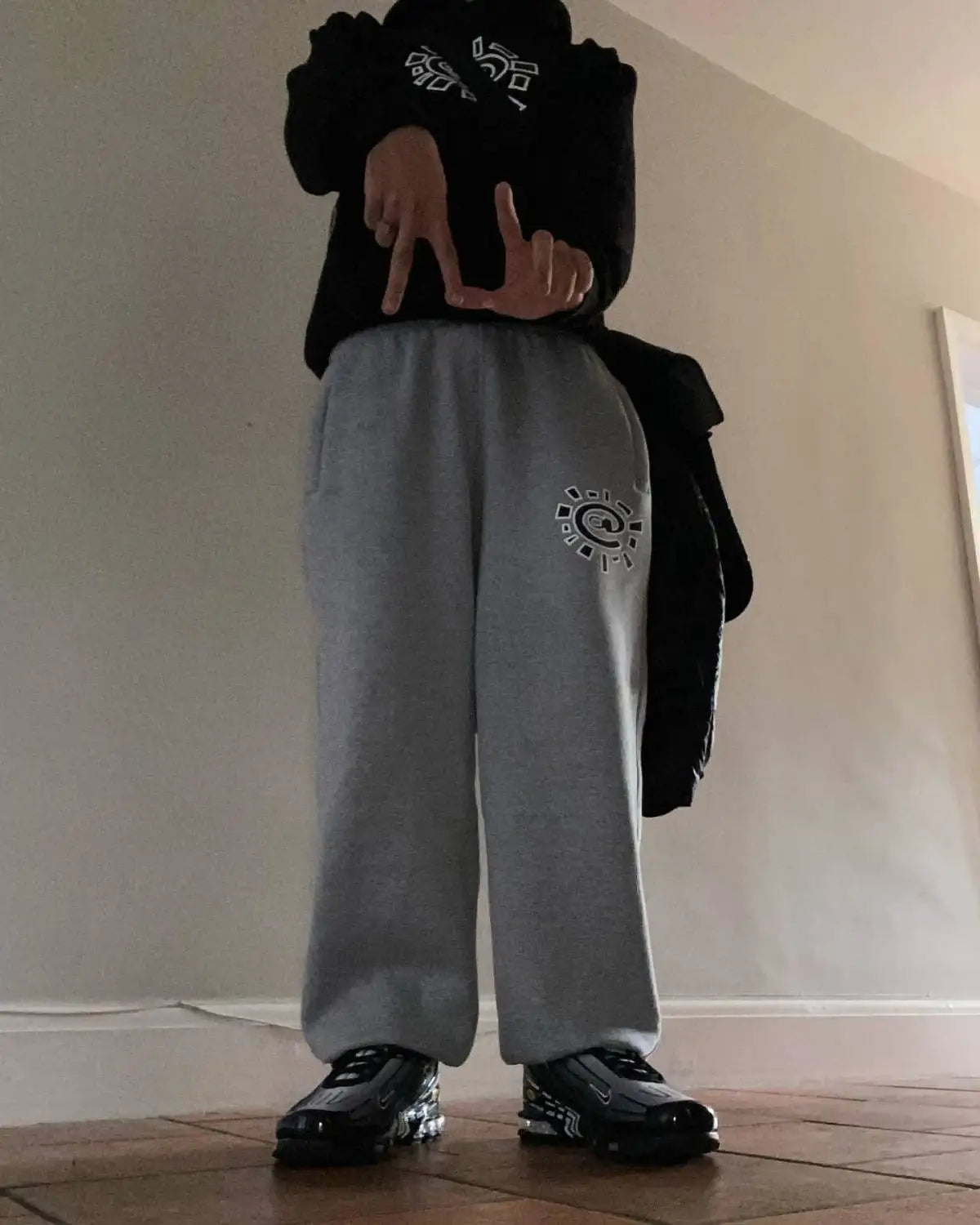 Hypnotic Spiral Fleece Joggers
