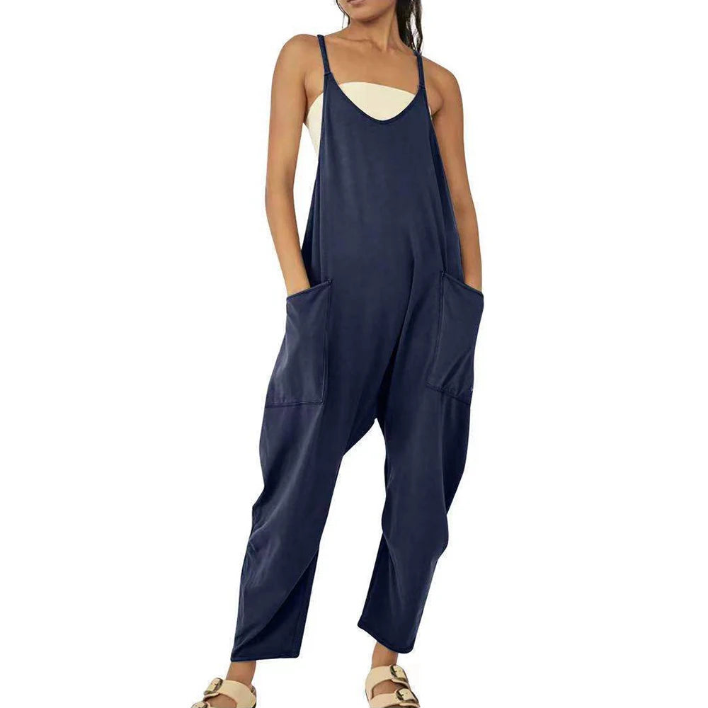 Free Spirit Relaxed Pocket Jumpsuit