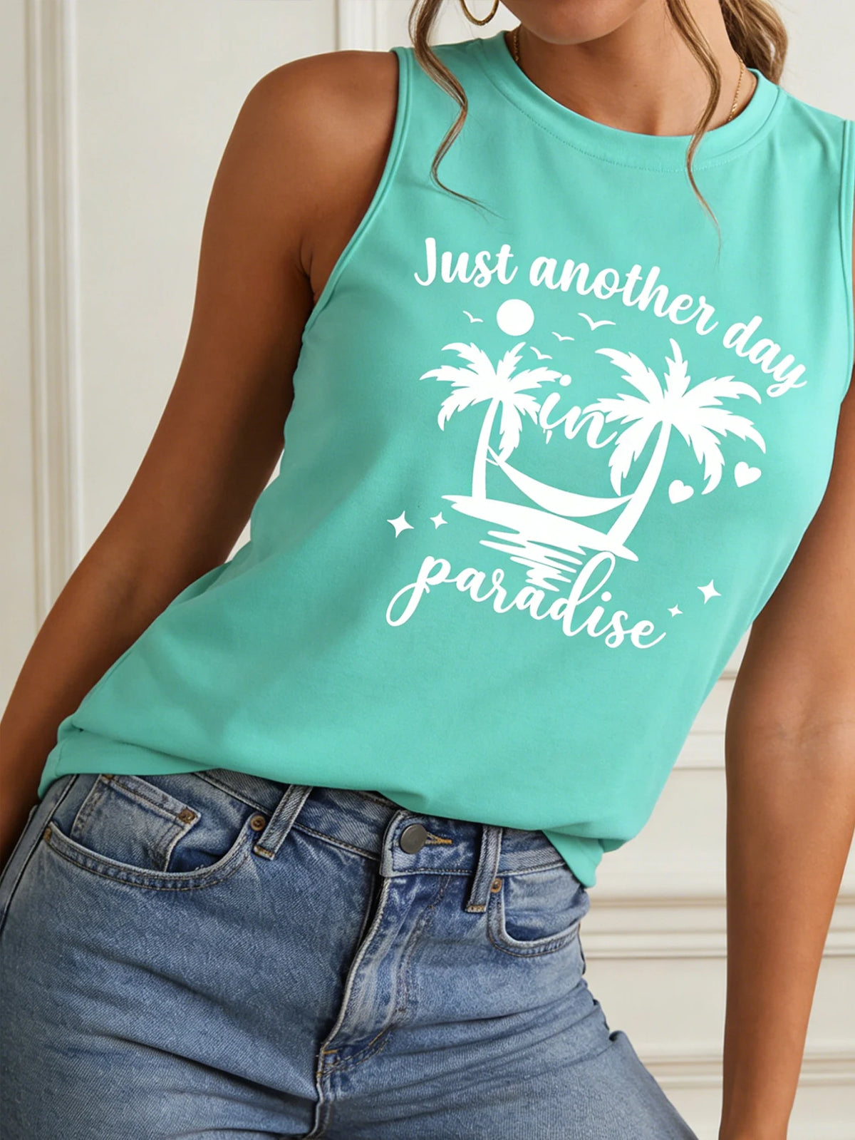 Island Time Paradise Tank Top