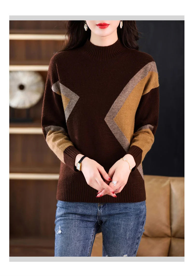 Modern Muse Colour-Block Sweater