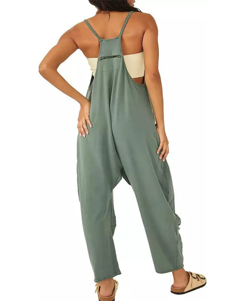 Free Spirit Relaxed Pocket Jumpsuit