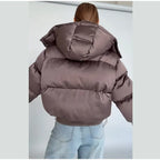Icon Cropped Puffer Jacket