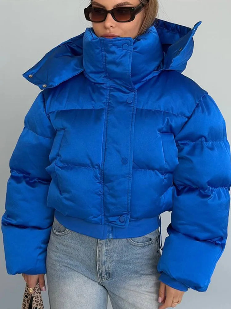 Maverick Detachable-Hood Puffer