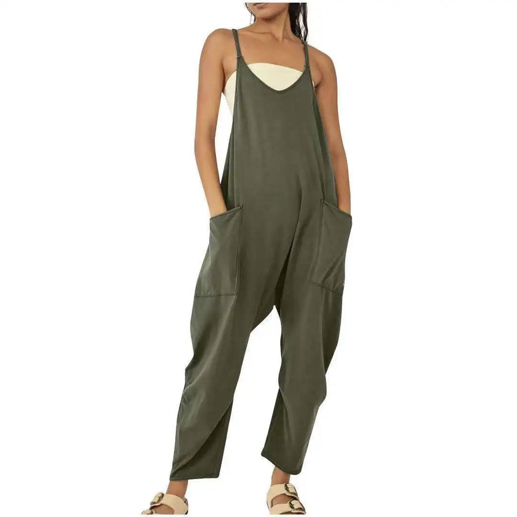 Free Spirit Relaxed Pocket Jumpsuit