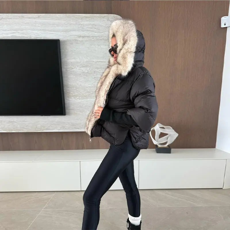 Vixen Faux-Fur Puffer Jacket