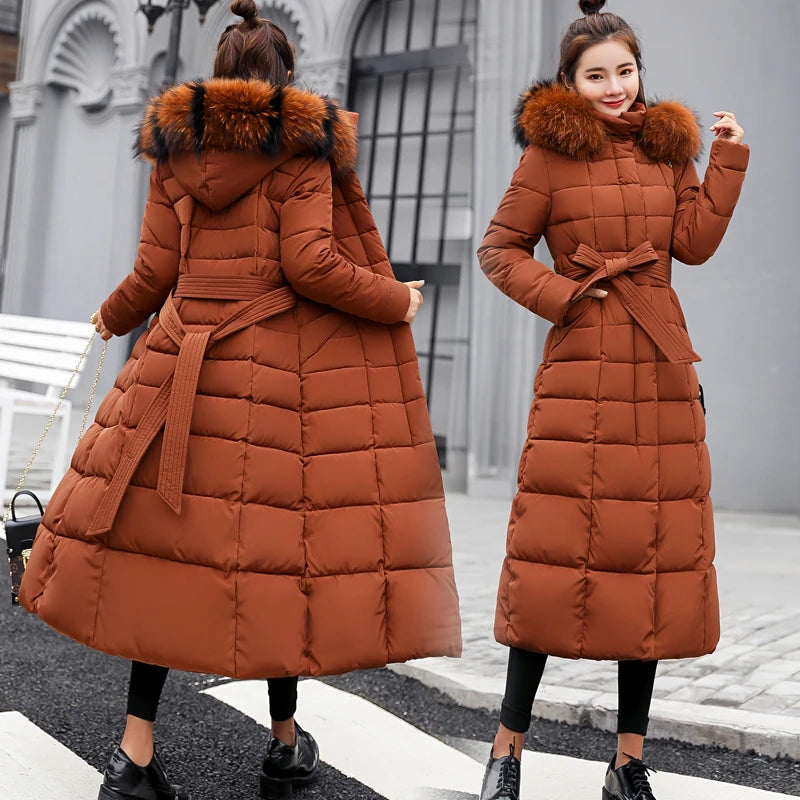 Glacier Long Quilted Coat