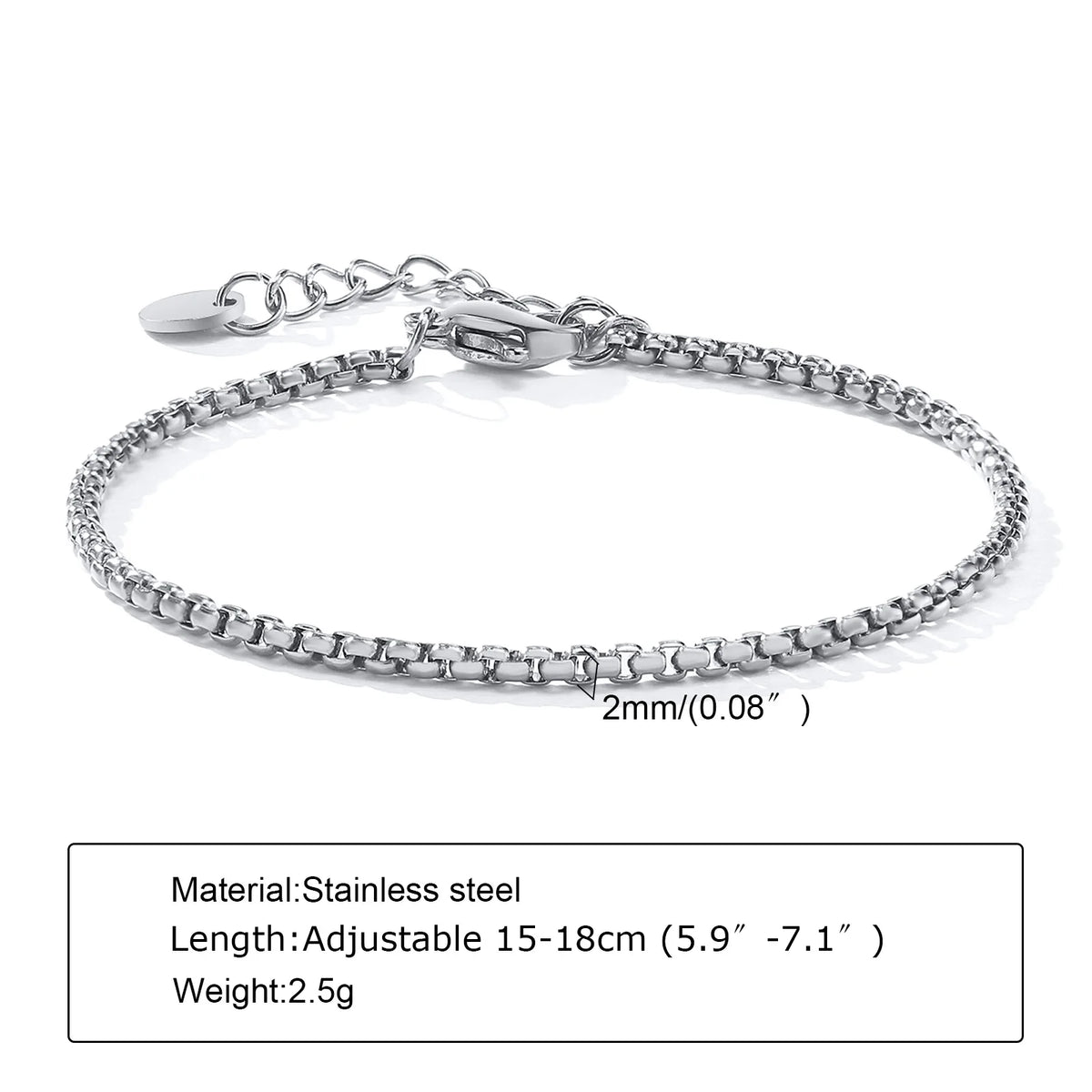 Liquid Silver-Tone Layering Bracelet