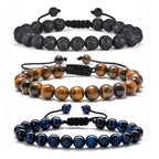 Ember Tiger's Eye Beaded Bracelet