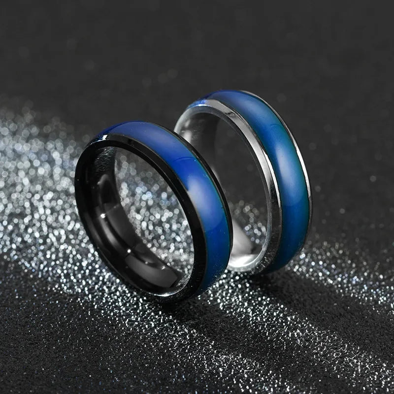 Anillo del humor que cambia de color Aura