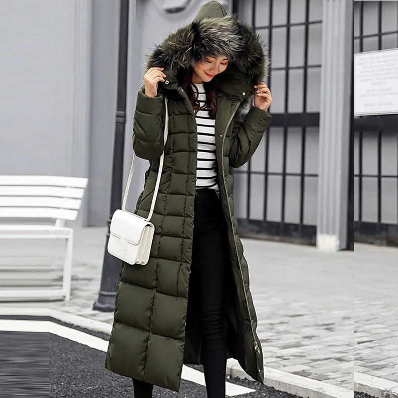 Glacier Long Quilted Coat